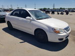 2007 Kia Spectra Ex White vin: KNAFE121775453212