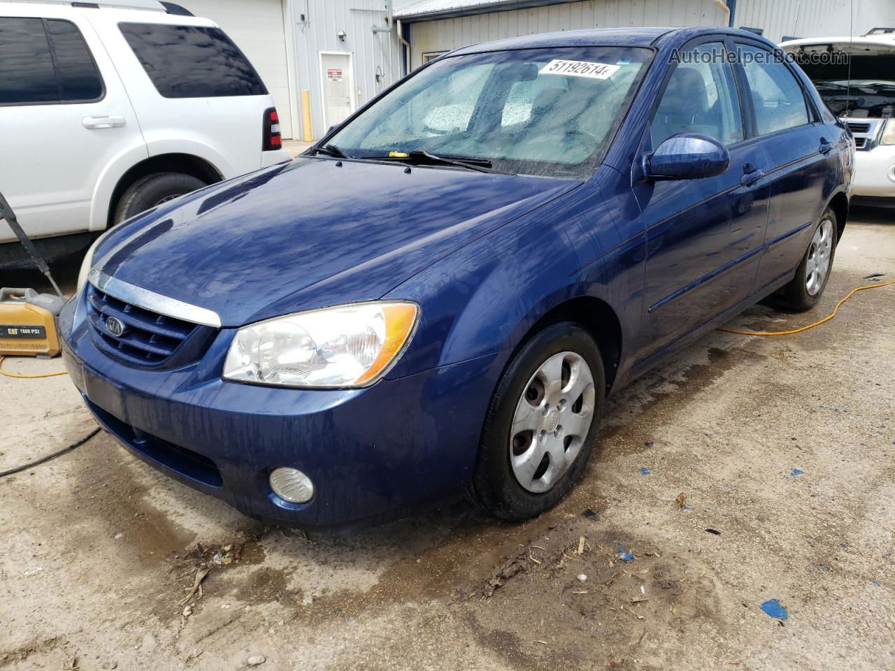 2005 Kia Spectra Lx Blue vin: KNAFE121855197479