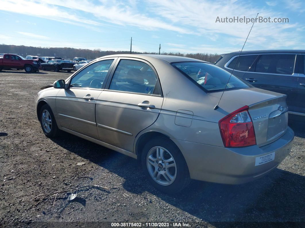 2005 Kia Spectra Sx/ex/lx Gold vin: KNAFE121855205046