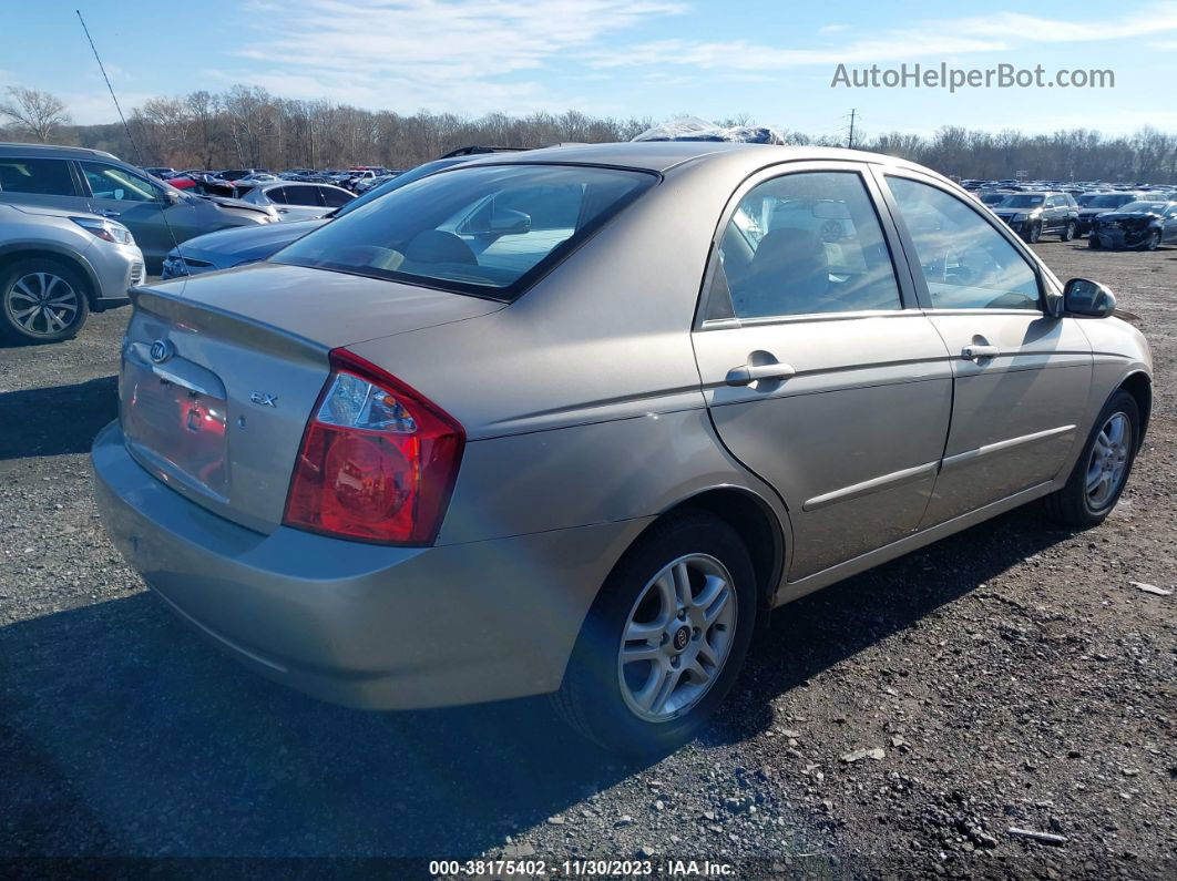 2005 Kia Spectra Sx/ex/lx Gold vin: KNAFE121855205046