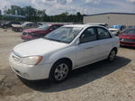 2006 Kia Spectra Lx White vin: KNAFE121865209843