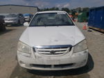 2006 Kia Spectra Lx White vin: KNAFE121865209843