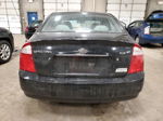 2006 Kia Spectra Lx Black vin: KNAFE121865333708