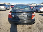 2006 Kia Spectra Lx Black vin: KNAFE121865362738