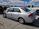 2007 Kia Spectra Ex Silver vin: KNAFE121875375541