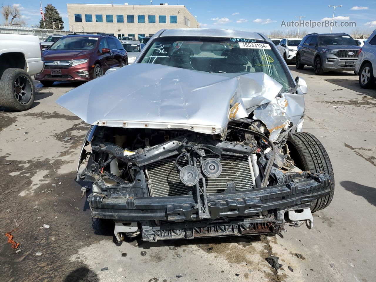 2007 Kia Spectra Ex Silver vin: KNAFE121875375541