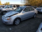 2007 Kia Spectra Ex Silver vin: KNAFE121875387818