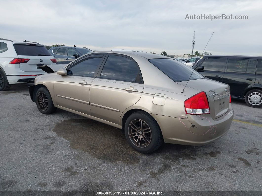 2007 Kia Spectra Ex Gold vin: KNAFE121875409686