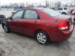 2007 Kia Spectra Ex Red vin: KNAFE121875440761