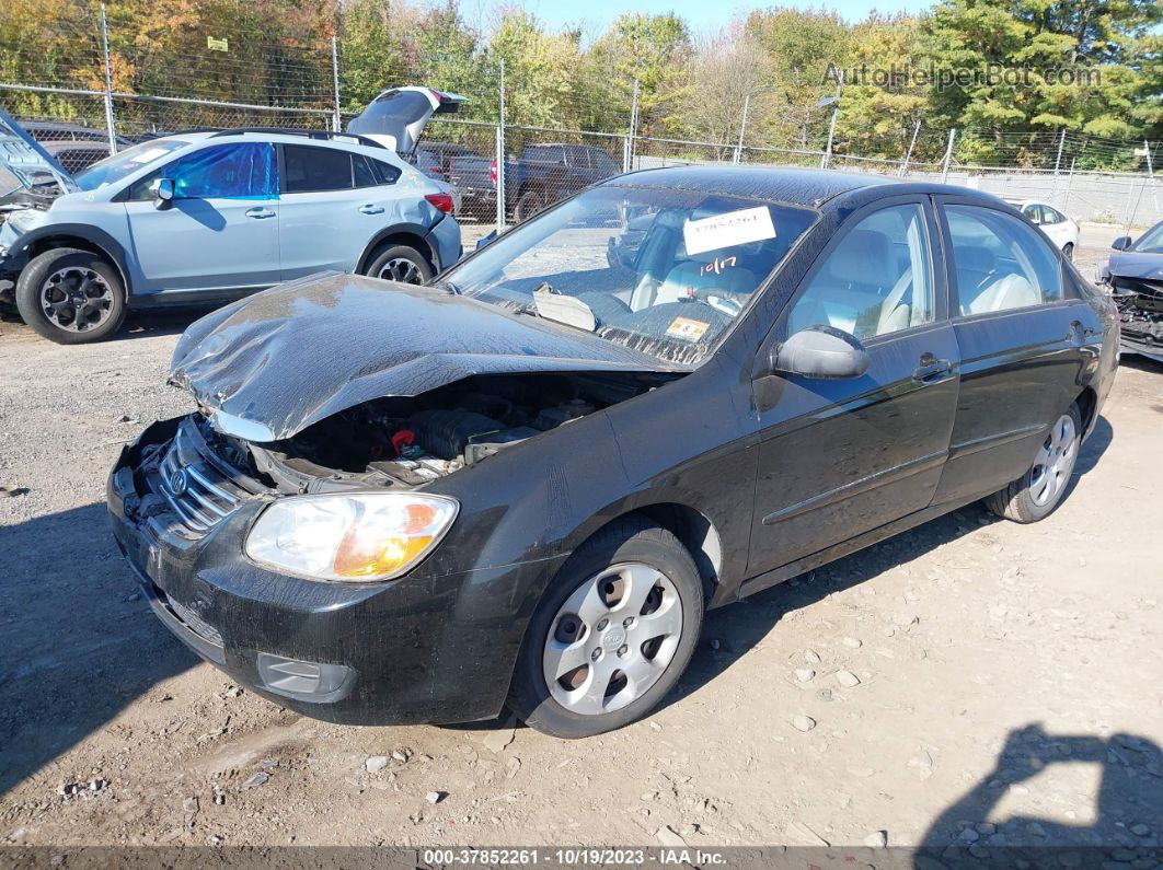 2007 Kia Spectra Ex Black vin: KNAFE121875474036