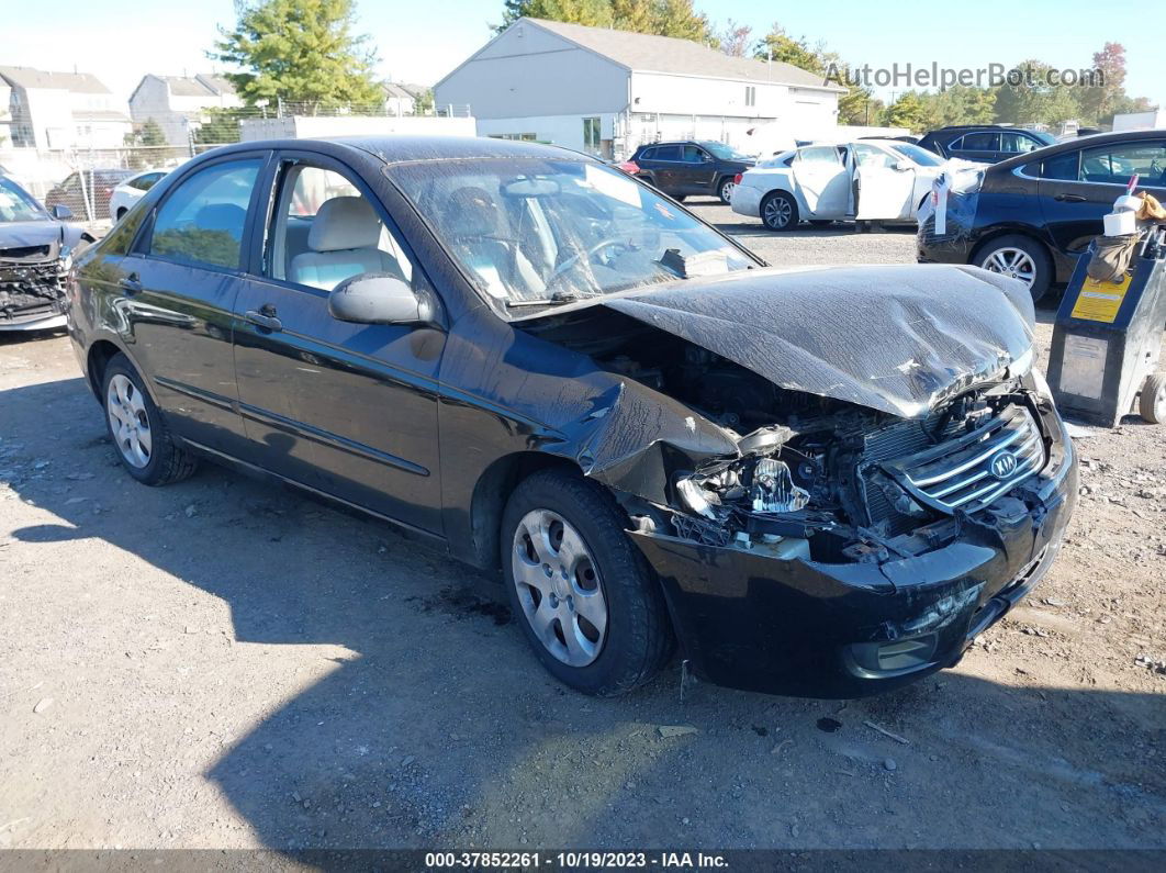 2007 Kia Spectra Ex Black vin: KNAFE121875474036