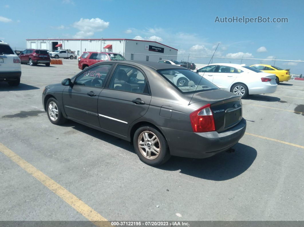 2005 Kia Spectra Lx/ex/sx Gray vin: KNAFE121955080171