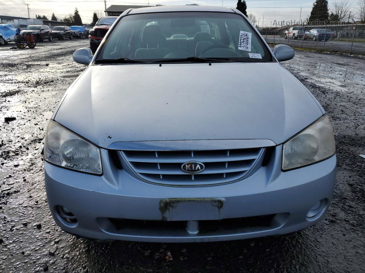 2006 Kia Spectra Lx Blue vin: KNAFE121965243144