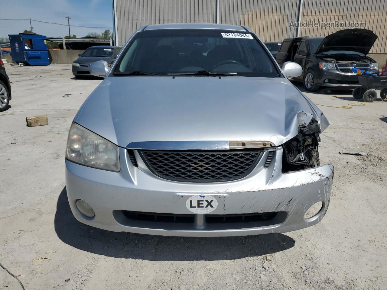 2006 Kia Spectra Lx Silver vin: KNAFE121965264818