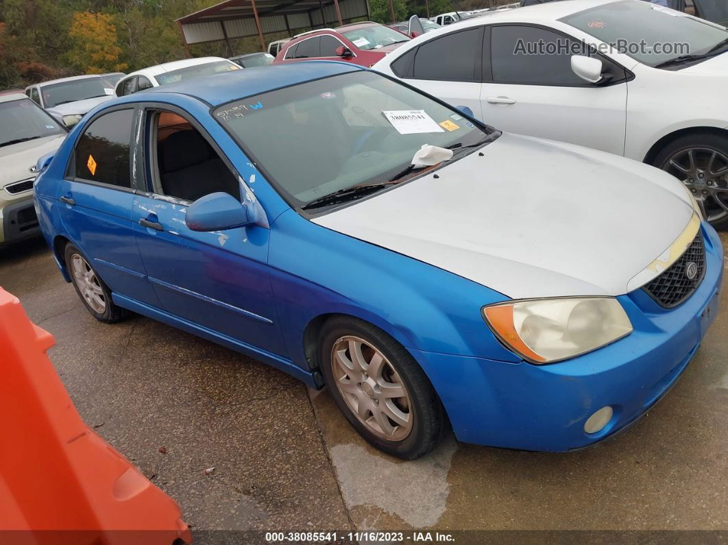 2006 Kia Spectra Sx/ex/lx Blue vin: KNAFE121965282204