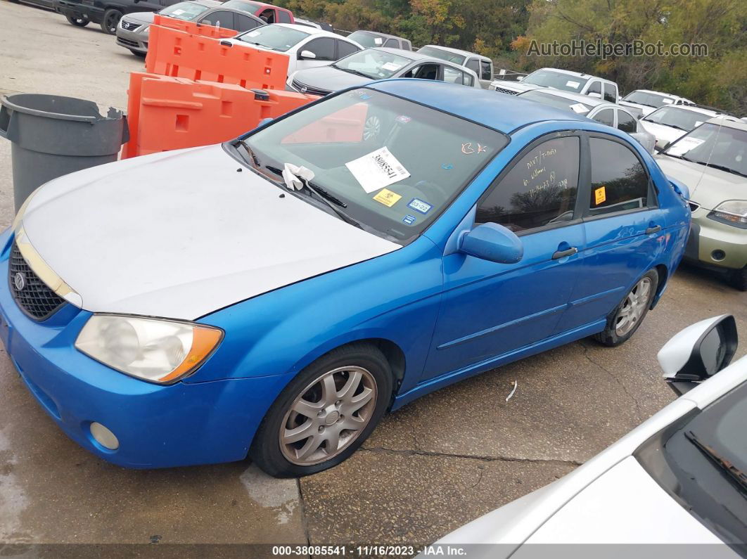 2006 Kia Spectra Sx/ex/lx Blue vin: KNAFE121965282204