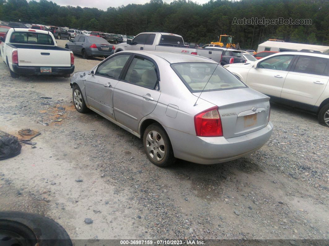 2006 Kia Spectra Ex Silver vin: KNAFE121965288715