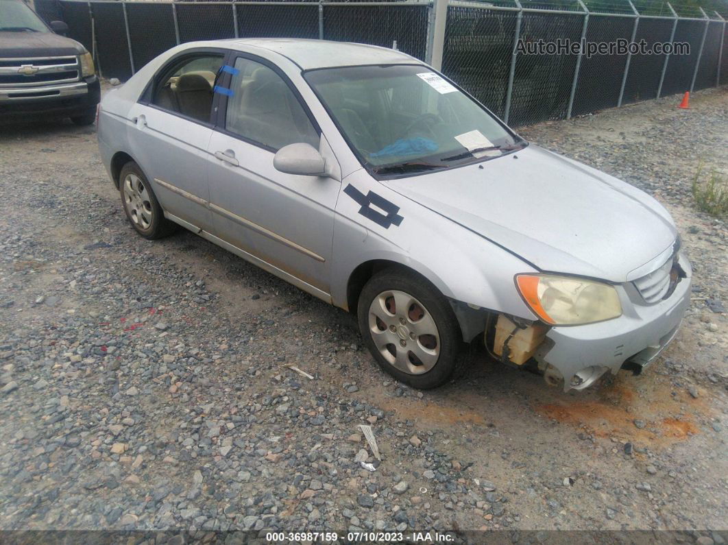 2006 Kia Spectra Ex Silver vin: KNAFE121965288715