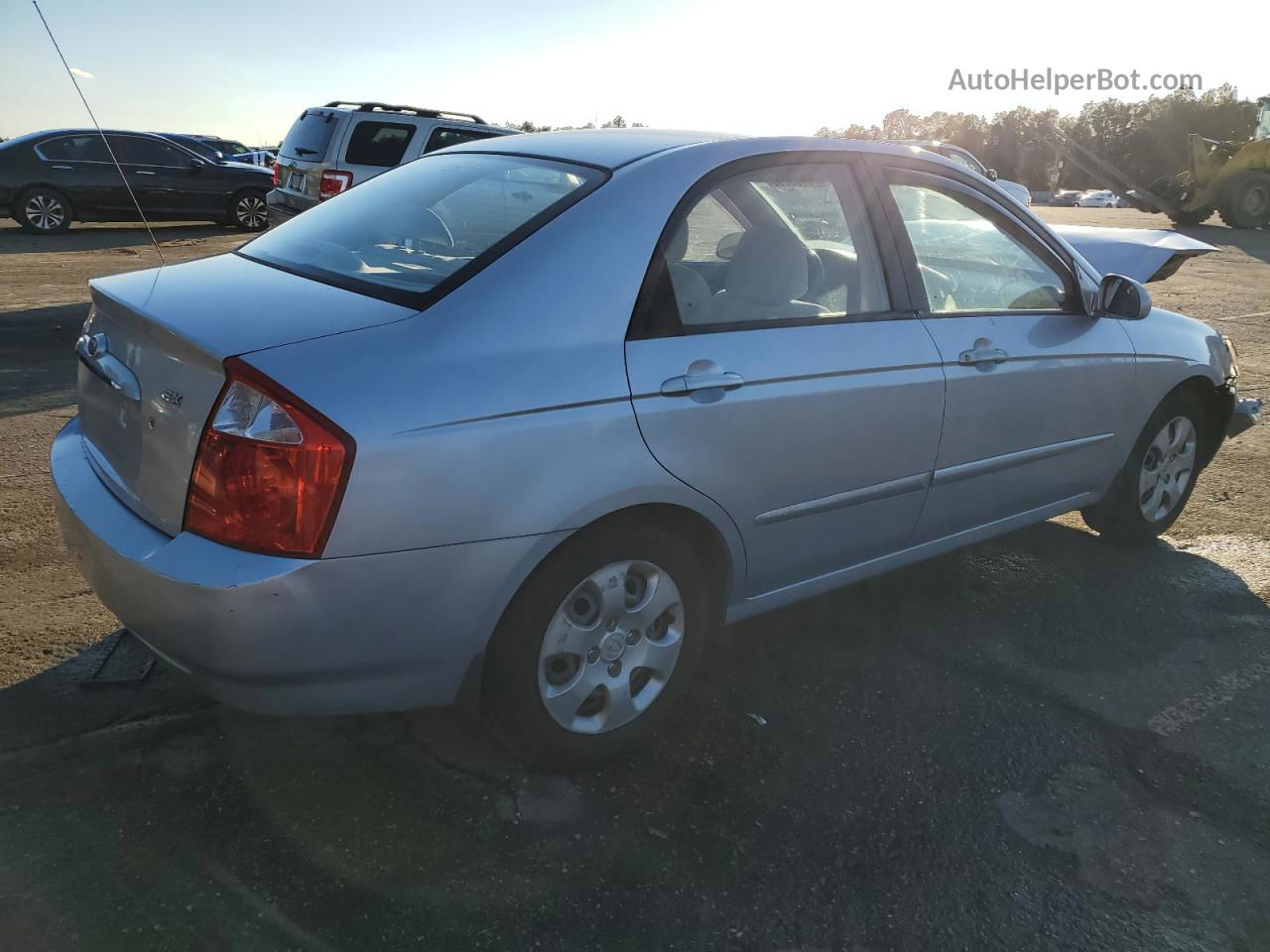 2006 Kia Spectra Lx Silver vin: KNAFE121965340912