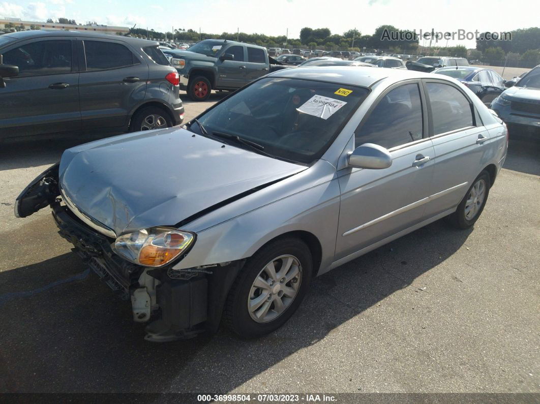 2007 Kia Spectra Ex Blue vin: KNAFE121975380103