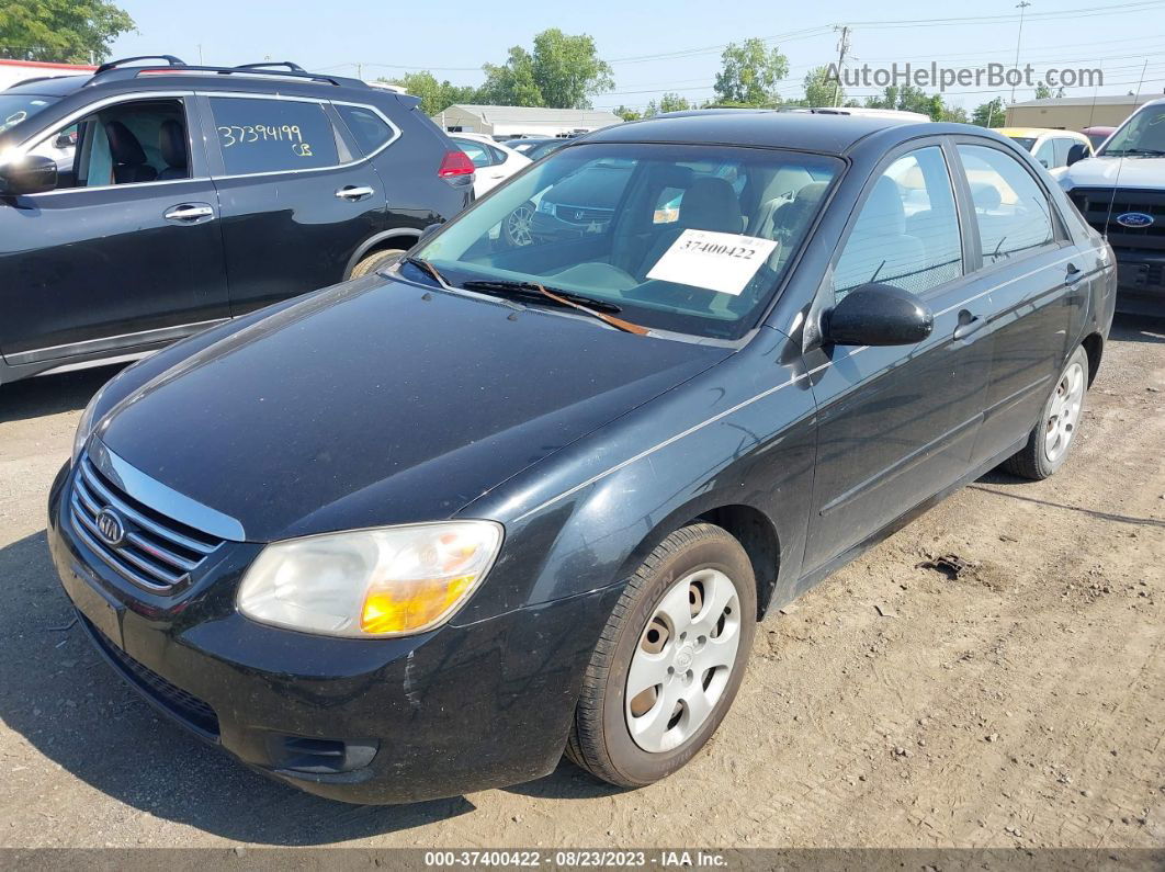 2007 Kia Spectra Ex Black vin: KNAFE121975396589