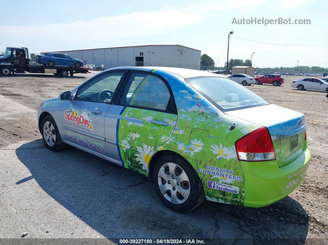 2007 Kia Spectra Ex Silver vin: KNAFE121975420454