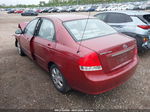 2007 Kia Spectra Ex Red vin: KNAFE121975437447