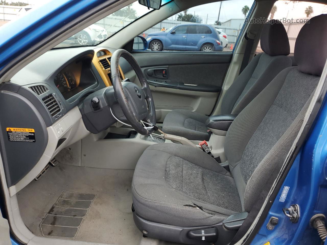 2006 Kia Spectra Lx Blue vin: KNAFE121X65246036