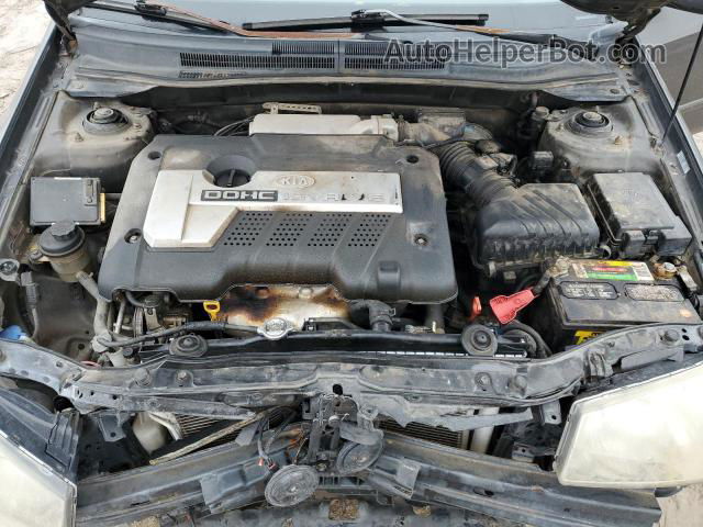 2006 Kia Spectra Lx Gray vin: KNAFE121X65306266