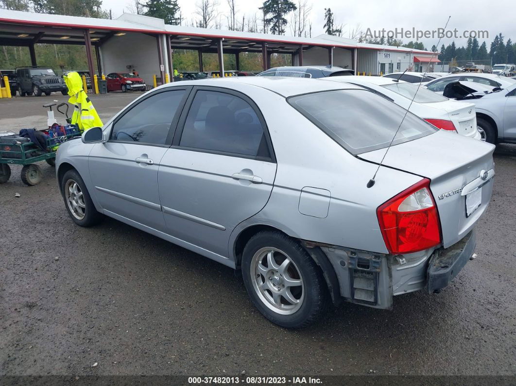 2006 Kia Spectra Ex/sx/lx Silver vin: KNAFE121X65311435