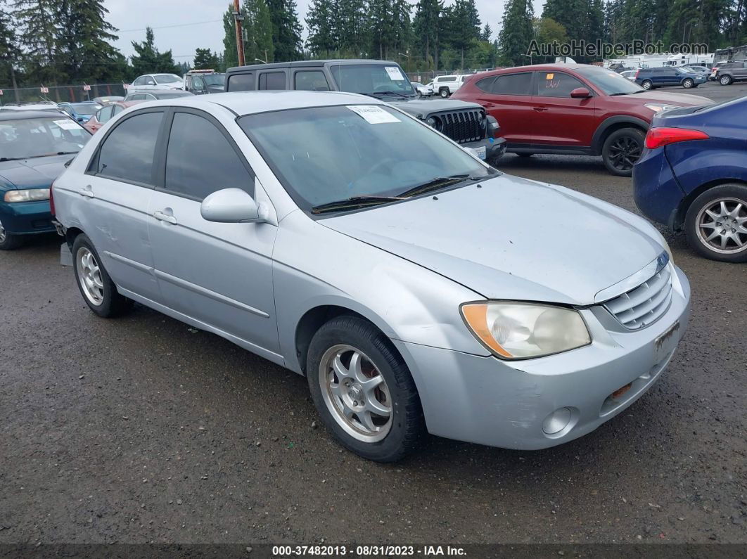 2006 Kia Spectra Ex/sx/lx Silver vin: KNAFE121X65311435