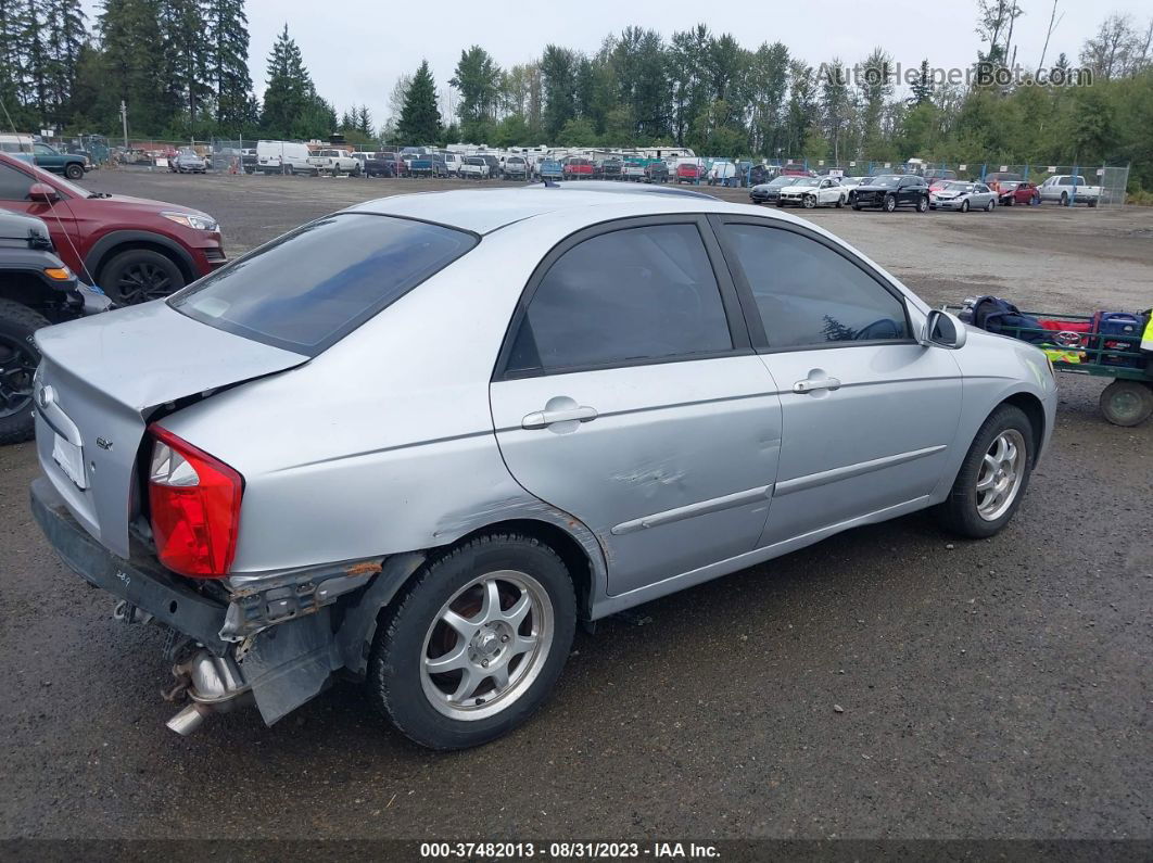 2006 Kia Spectra Ex/sx/lx Silver vin: KNAFE121X65311435