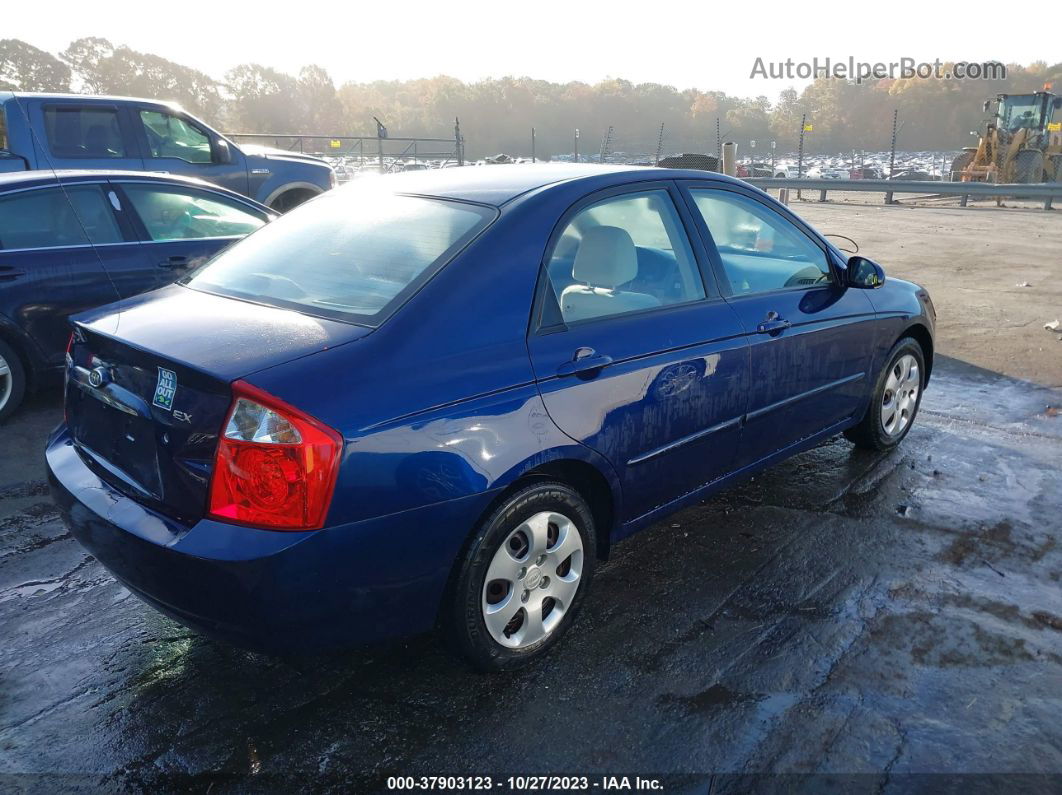 2006 Kia Spectra Ex/sx/lx Blue vin: KNAFE121X65340224