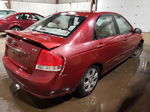 2007 Kia Spectra Ex Red vin: KNAFE121X75453706