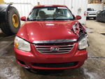 2007 Kia Spectra Ex Red vin: KNAFE121X75453706