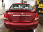 2007 Kia Spectra Ex Red vin: KNAFE121X75453706