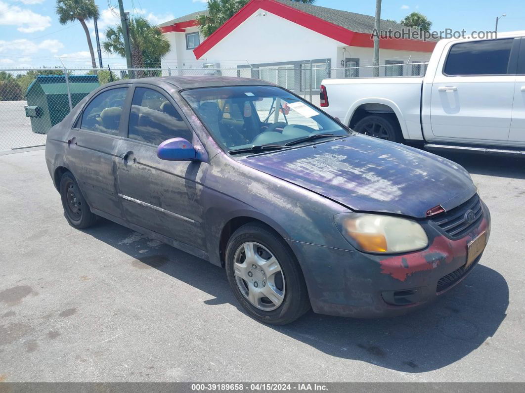 2007 Kia Spectra Ex Red vin: KNAFE121X75456069