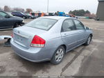 2007 Kia Spectra Ex Light Blue vin: KNAFE121X75467301