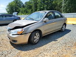 2007 Kia Spectra Ex Tan vin: KNAFE121X75473115