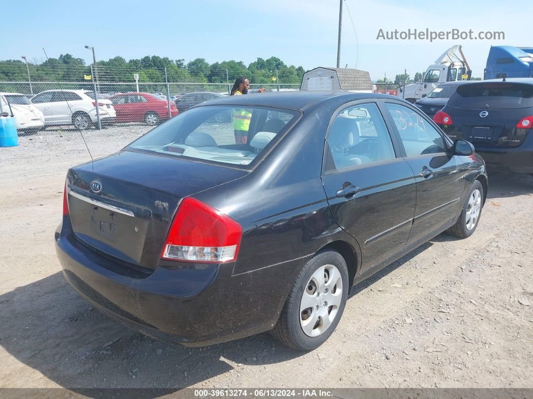 2007 Kia Spectra Ex Black vin: KNAFE121X75479500