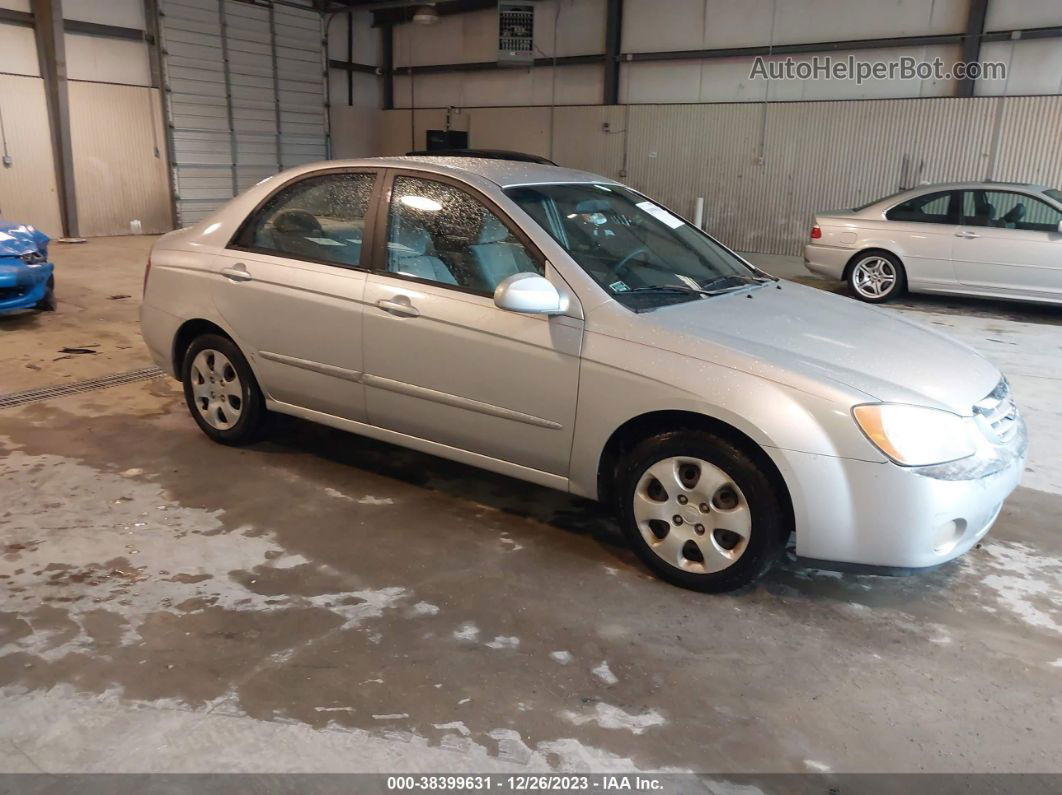 2005 Kia Spectra Ex/lx/sx Silver vin: KNAFE122055169975