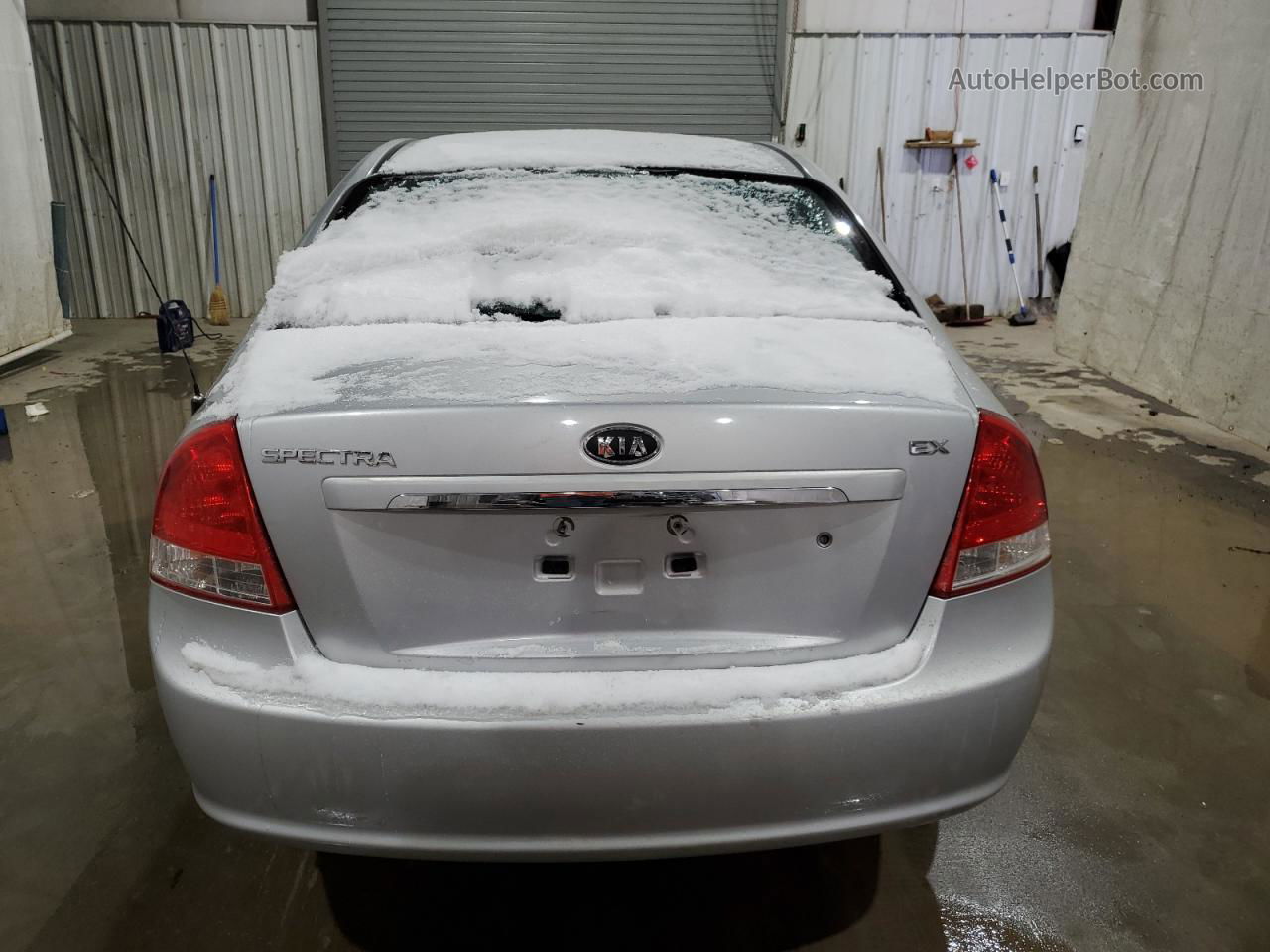 2007 Kia Spectra Ex Silver vin: KNAFE122075408539