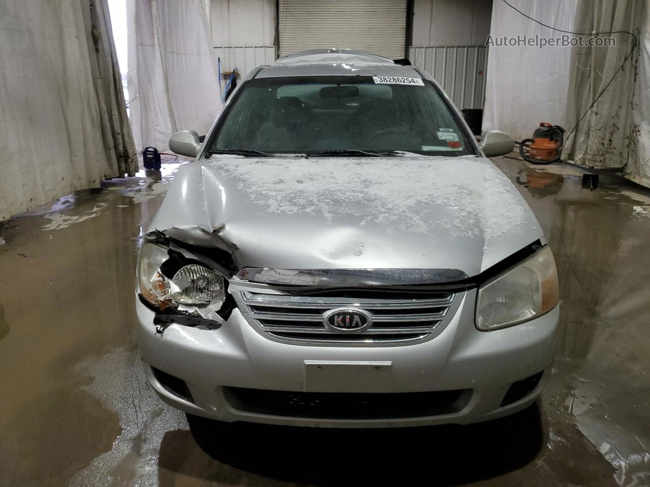 2007 Kia Spectra Ex Silver vin: KNAFE122075408539