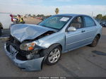 2007 Kia Spectra Ex Light Blue vin: KNAFE122075438768