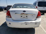 2007 Kia Spectra Ex White vin: KNAFE122075487548