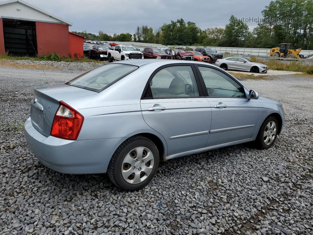 2006 Kia Spectra Lx Blue vin: KNAFE122165278849