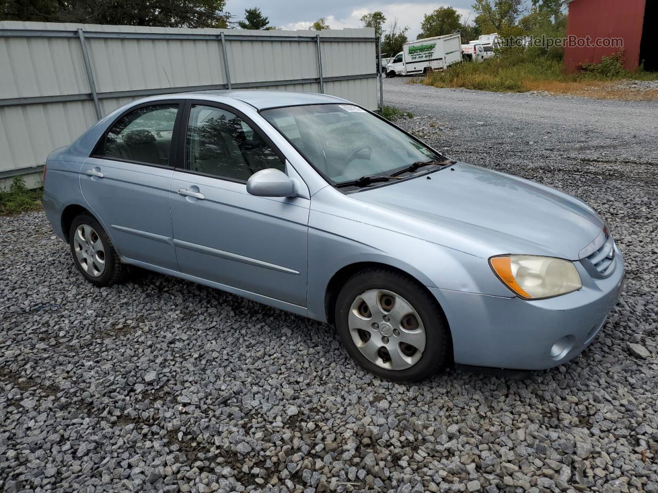 2006 Kia Spectra Lx Blue vin: KNAFE122165278849