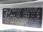 2006 Kia Spectra Sx/ex/lx Silver vin: KNAFE122265306674