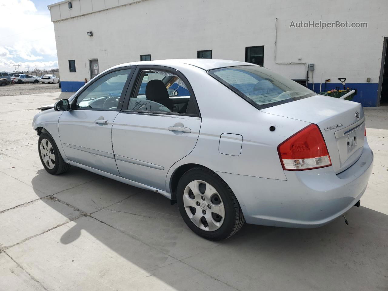 2007 Kia Spectra Ex Silver vin: KNAFE122275413905