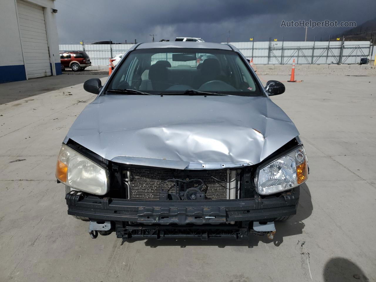 2007 Kia Spectra Ex Silver vin: KNAFE122275413905